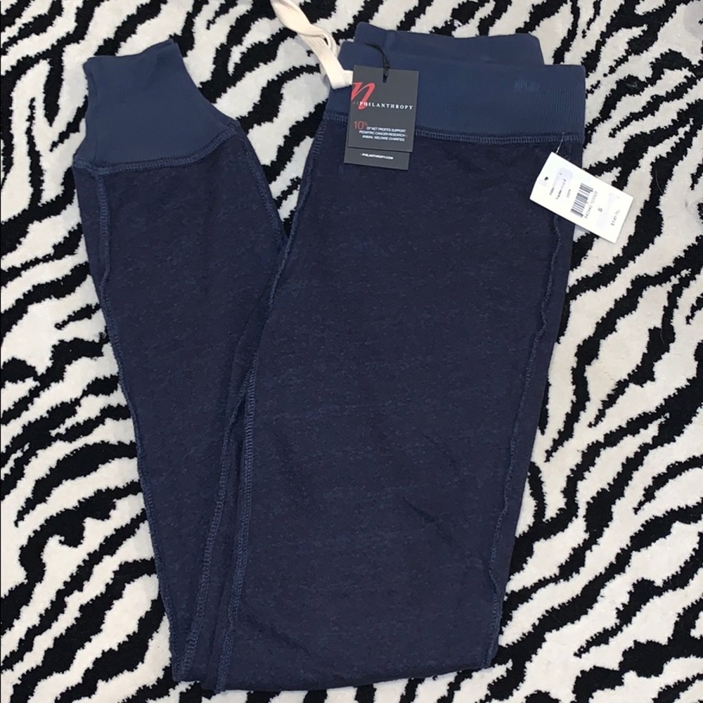 Navy Philosophy joggers